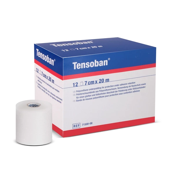Tensoban Bandaj Altı Sünger 7cm x 20m Beyaz Renk ürün görseli 1