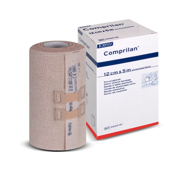 Jobst Comprilan 12cm x 5m Ten Rengi Kısa Germe Kompresyon Bandajı ürün görseli 1