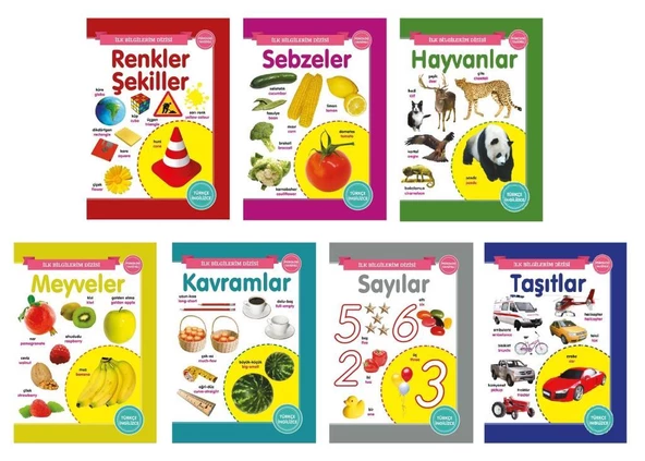 İlk Bilgilerim Dizisi 7 Kitap Set CİLTLİ ürün görseli 1