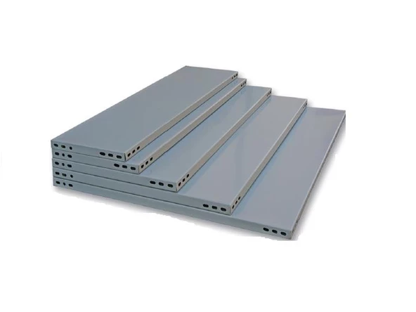1 Adet Galvaniz Çelik Raf Tablası - Depo, Arşiv, Kiler, Dosya, Market Rafı  43x60 cm 1.50 mm ürün görseli 1