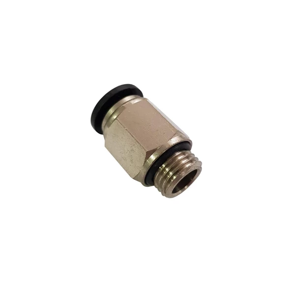 1/4" 10 mm Pnömatik Düz Rekor ürün görseli 1
