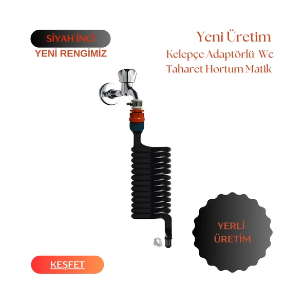 Plasyay Spiral Wc Hortumu Rekorlu ve Duvara Sabitlemeli ürün görseli 1
