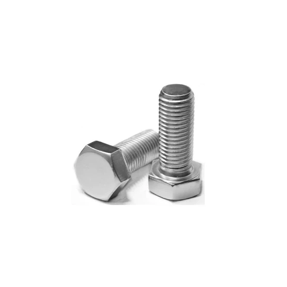 Çelik Altı Köşe 8.8 Civata 5x20 mm 20'li Paket Beyaz Tam Paso ürün görseli 1