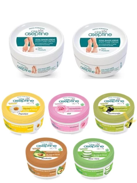 Cire Aseptine Krem 7'Li Set-3 ürün görseli 1