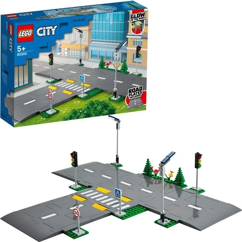 LEGO City 60304 Road Plates ürün görseli 1