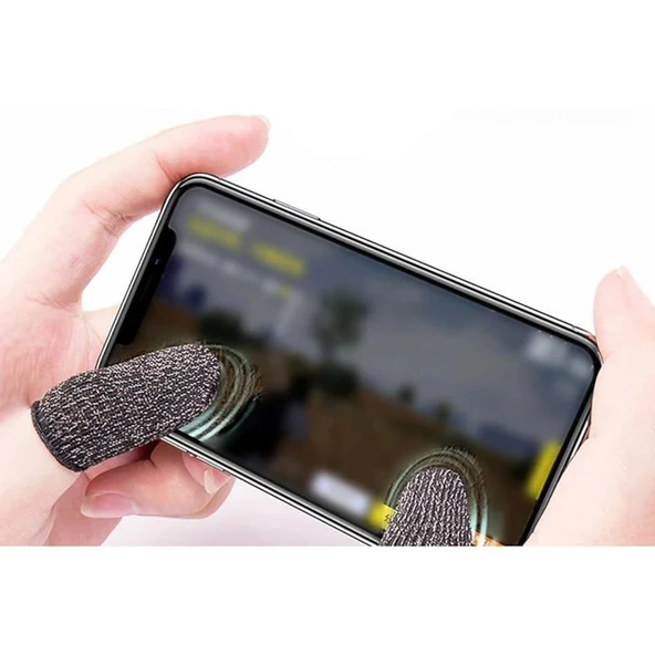 Pugb 1 Çift Pubg Ve Diğer Oyunlar İçin Hızlı Tetik Oyun Parmak Eldiven ürün görseli 1