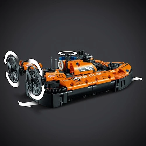 Lego Technic 42120 Rescue Hovercraft - Resim 4