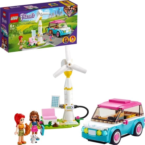 LEGO Friends 41443 Olivia's Electric Car ürün görseli 1