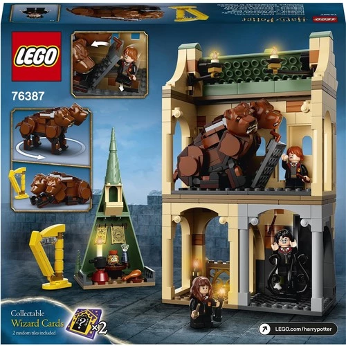 Lego Harry Potter 76387 Hogwarts: Fluffy Encounter - Resim 4