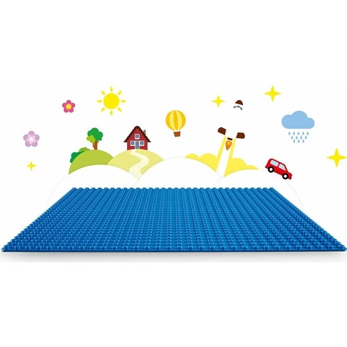 LEGO Classic 10714 Blue Baseplate - Resim 4