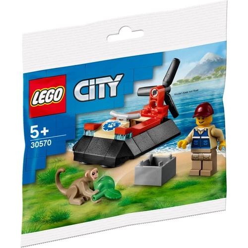 LEGO City 30570 Wildlife Rescue Hovercraft - Resim 2