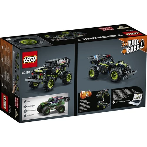 LEGO Technic 42118 Monster Jam Grave Digger - Resim 4