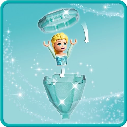 LEGO Disney 43199 Elsa's Castle Courtyard - Resim 6