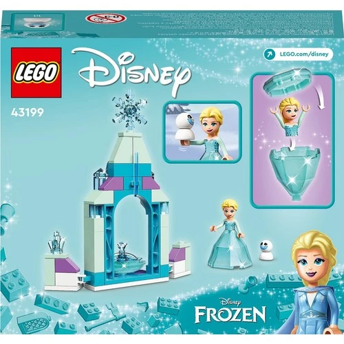 LEGO Disney 43199 Elsa's Castle Courtyard - Resim 7