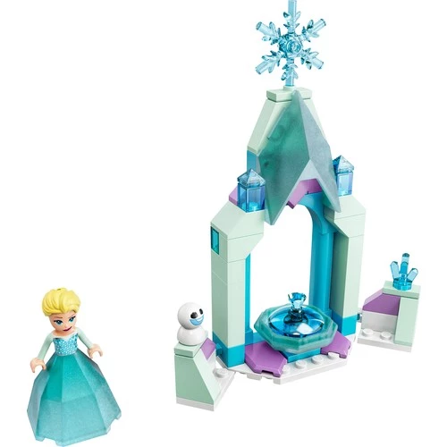 LEGO Disney 43199 Elsa's Castle Courtyard - Resim 2