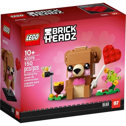 Lego Brickheadz 40379 Valentine's Bear - Resim 2