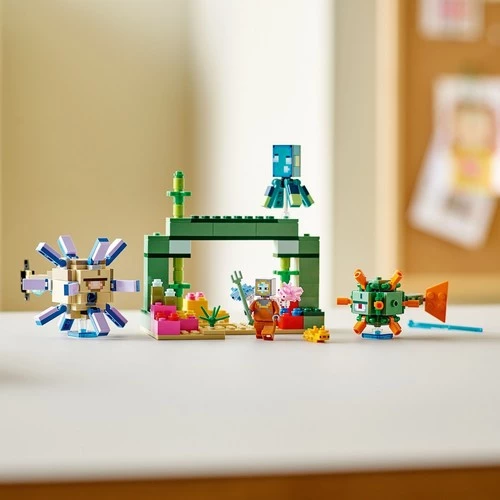 LEGO Minecraft 21180 The Guardian Battle - Resim 6