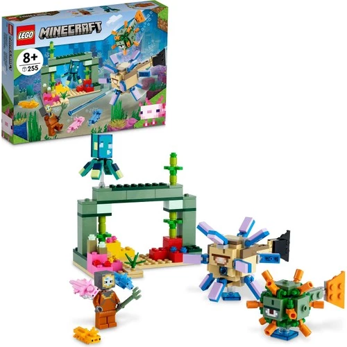 LEGO Minecraft 21180 The Guardian Battle ürün görseli 1