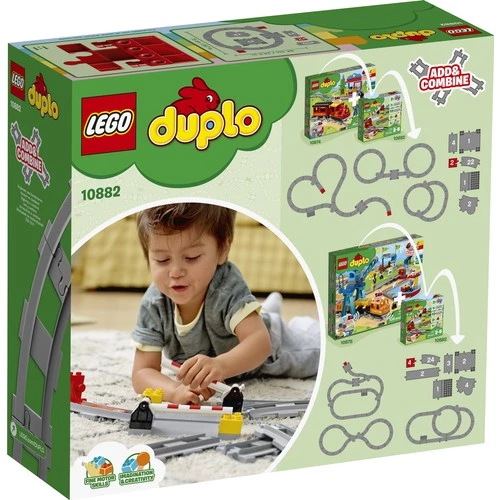 LEGO Duplo 10882 Train Tracks - Resim 4