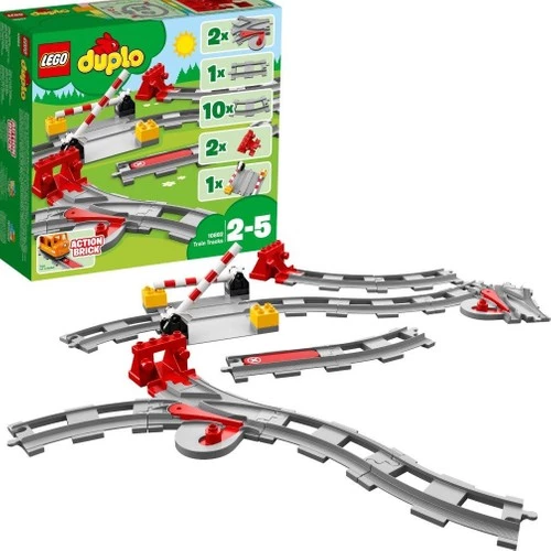 LEGO Duplo 10882 Train Tracks ürün görseli 1