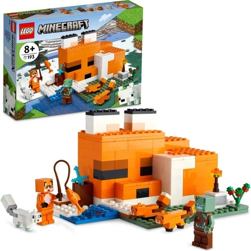LEGO Minecraft 21178 The Fox Lodge ürün görseli 1