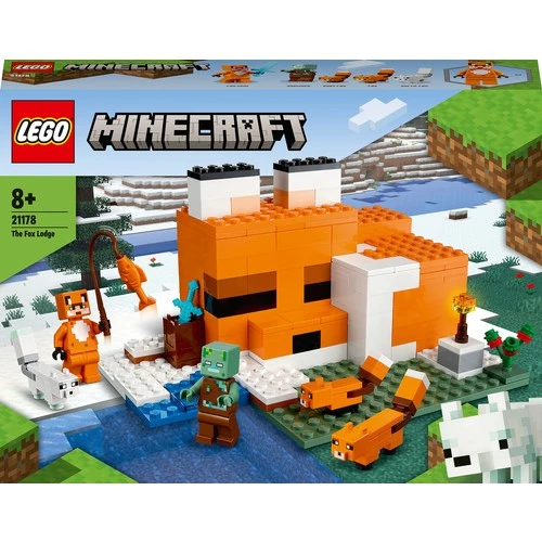 LEGO Minecraft 21178 The Fox Lodge - Resim 3
