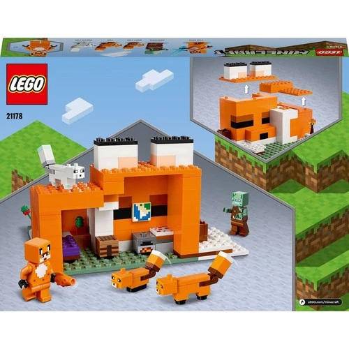 LEGO Minecraft 21178 The Fox Lodge - Resim 7