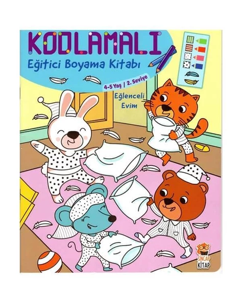 Kodlamalı Eğitici Boyama Seti - 1. Seviye ve 2. Seviye ürün görseli 1