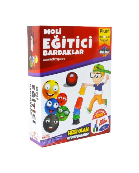 Eğitici Bardaklar Moli Toys ürün görseli 1