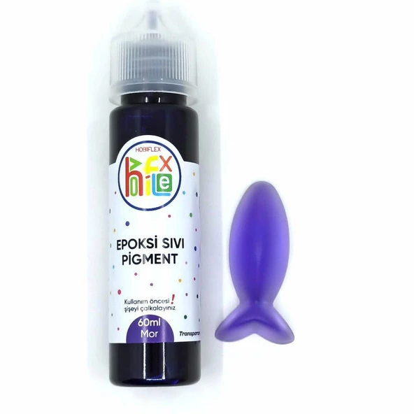 SIVI PİGMENT BOYA TRANSPARAN 60 ml MOR ürün görseli 1