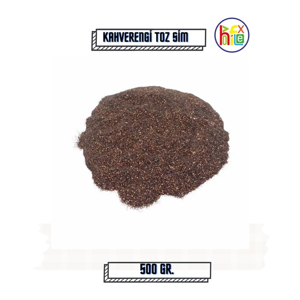 TOZ SİM KAHVERENGİ RENK (500 GR FİYATIDIR) ürün görseli 1