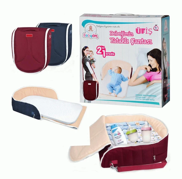 Babycim Bebeğimin 2in1 Yataklı Çantası - Sağlıklı ve Kullanışlı ürün görseli 1