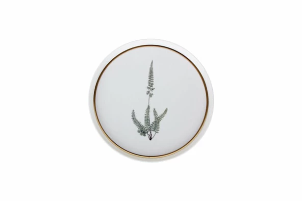 Porland Botanical Desen Düz Tabak 21cm ürün görseli 1