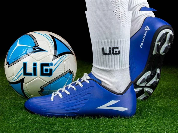 Lig Krampon Ayakkabı Saks-Mavi - Resim 7