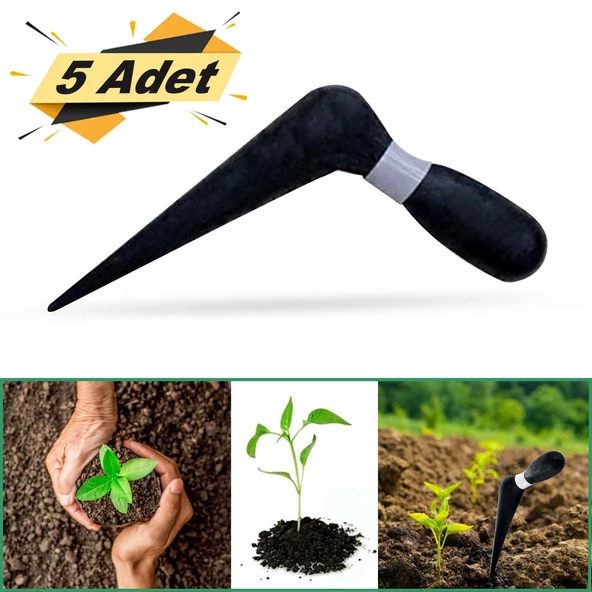 Edoni Fide Dikme Aparatı Siyah Plastik 18 cm (5 ADET) ürün görseli 1