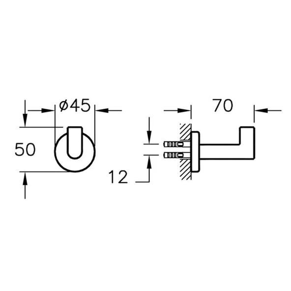 VitrA Minimax Askı Tekli A44787 - Resim 4