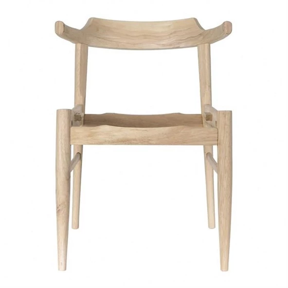 Vitale Konıg Ahşap Ham Sandalye MS.SA102 - Resim 6