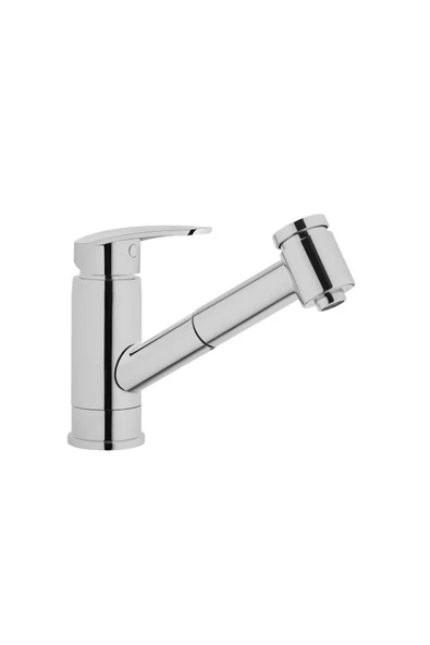 Artema Harmony Pull Out Eviye Bataryası Krom A41864 ürün görseli 1
