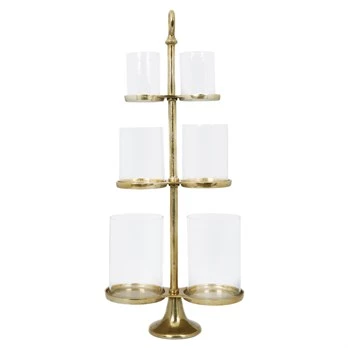 Vitale Metal Gold Mumluk 34x71 cm AK.IJ0006 ürün görseli 1