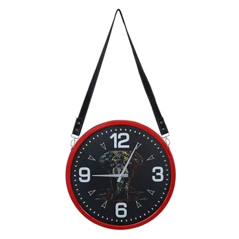 Vitale Dragon Askılı Kırmızı Duvar Saati 40 cm AK.BI0123 ürün görseli 1