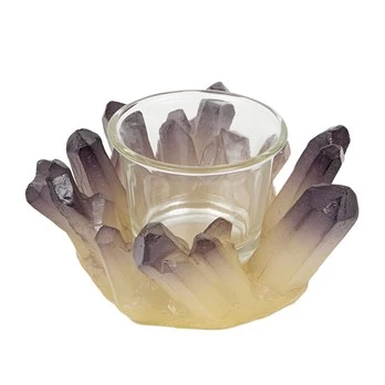 Vitale Dragon Dekoratif Ametist Mumluk 11x6 cm AK.ID0033 ürün görseli 1