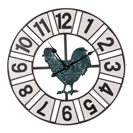 Vitale Farm Metal Duvar Saati 69x69 cm AK.EQ0058 ürün görseli 1