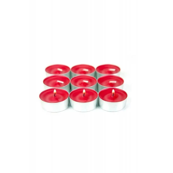 Tealight Kırmızı Mum 100 lü Paket ürün görseli 1