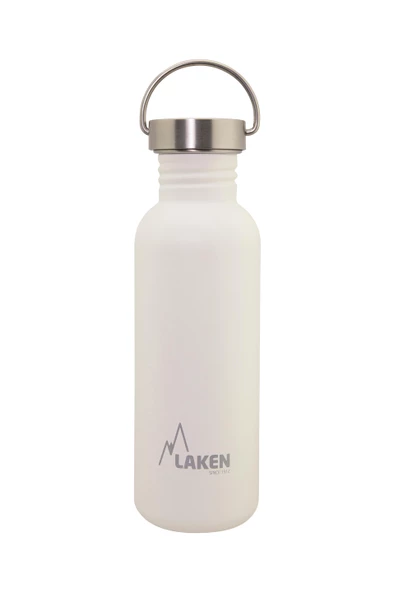 Laken Çelik 18/8 Vintage Basic Şişe 0,75L - Beyaz LKBSH75BL ürün görseli 1