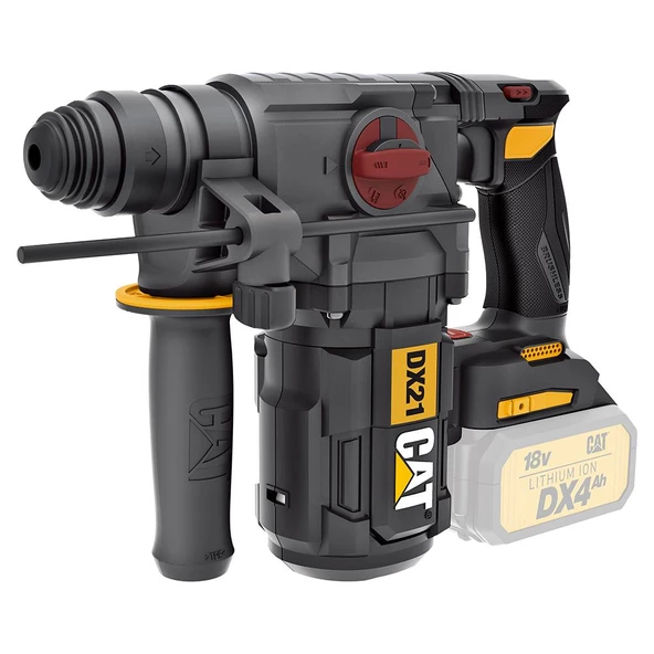 CAT DX21B 18Volt 2.2J Kömürsüz Profesyonel SDS-Plus Pnömatik Kırıcı/Delici (Akü Dahil Değildir) ürün görseli 1