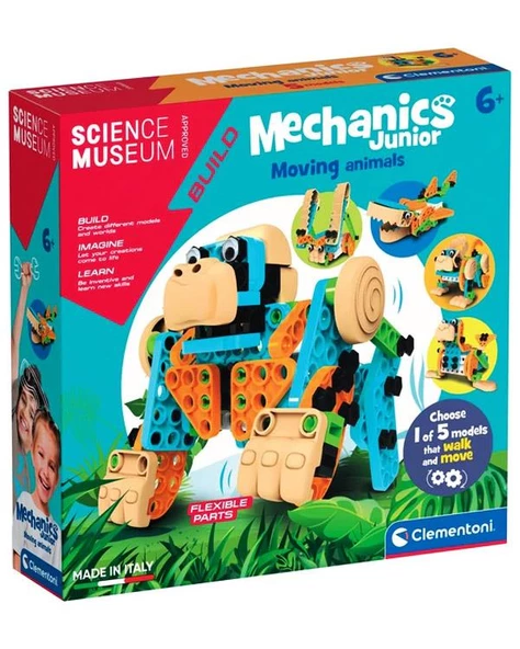 Clementoni Mechanics Junior Hareketli Hayvanlar 75060 ürün görseli 1