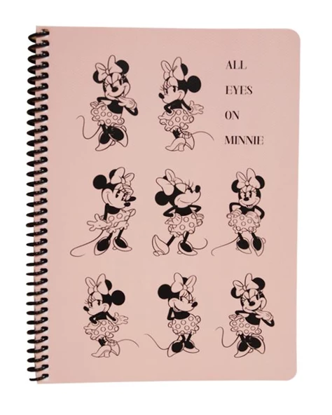 Keskin Color Disney All Eyes On Minnie Çizgili Defter 16,5x22,5 80 Yaprak ürün görseli 1