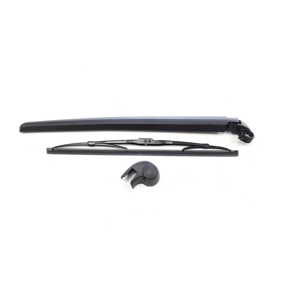 Audi Q7 2007-2010 Arka Cam Silecek Kolu Kapağı Silgisi Takım 4L0955407 ürün görseli 1