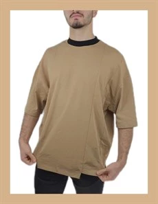 Oversize Dikiş Detaylı T-shirt 1085 ürün görseli 1