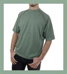Oversize Spor Dikişli T-shirt 1078 ürün görseli 1